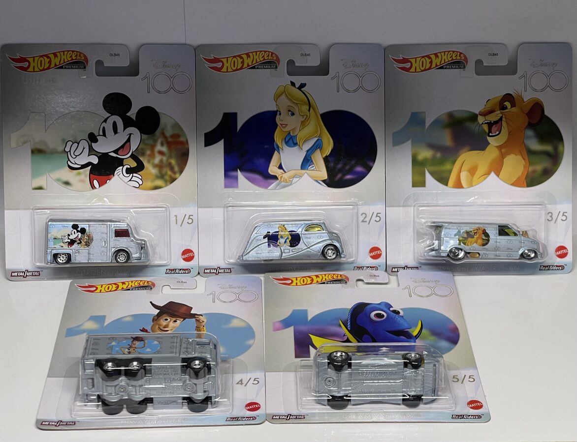 Hot Wheels Disney 100TH Anniversary set - Sets - Veikals - Interneta ...