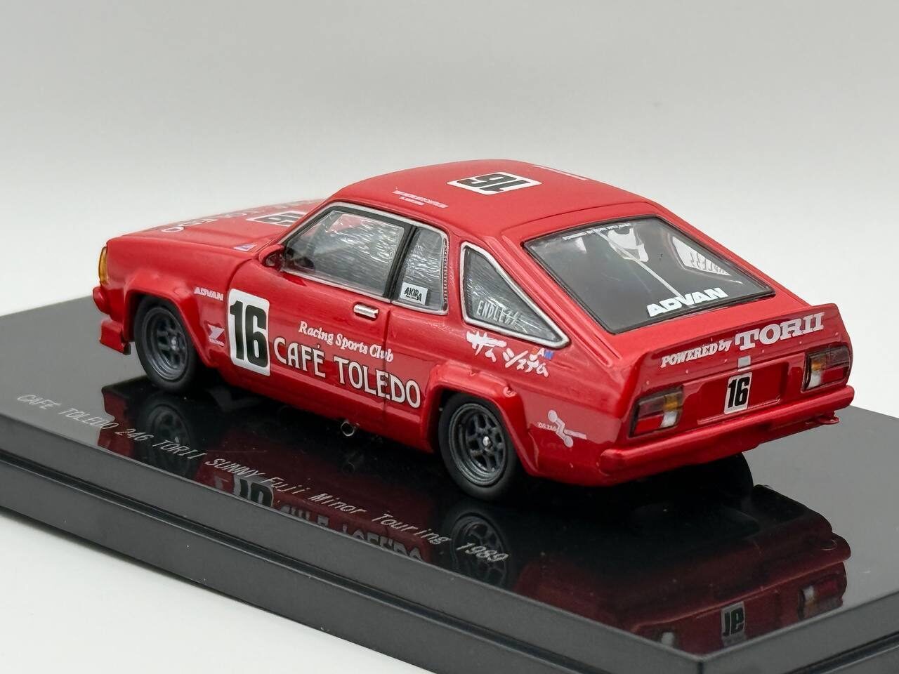 エブロ1/43 CAFE TOLEDO 246 TORII SUNNY 1989 #16