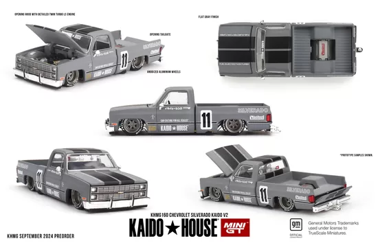 Kaido House Chevrolet Silverado Kaido V2 , Grey