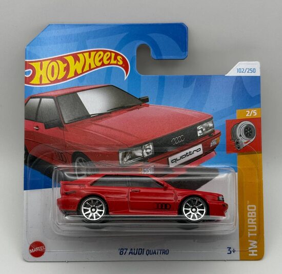 Audi Quattro 1987 Red