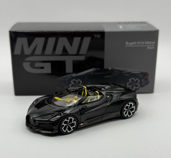 Bugatti W16 Mistral , Black