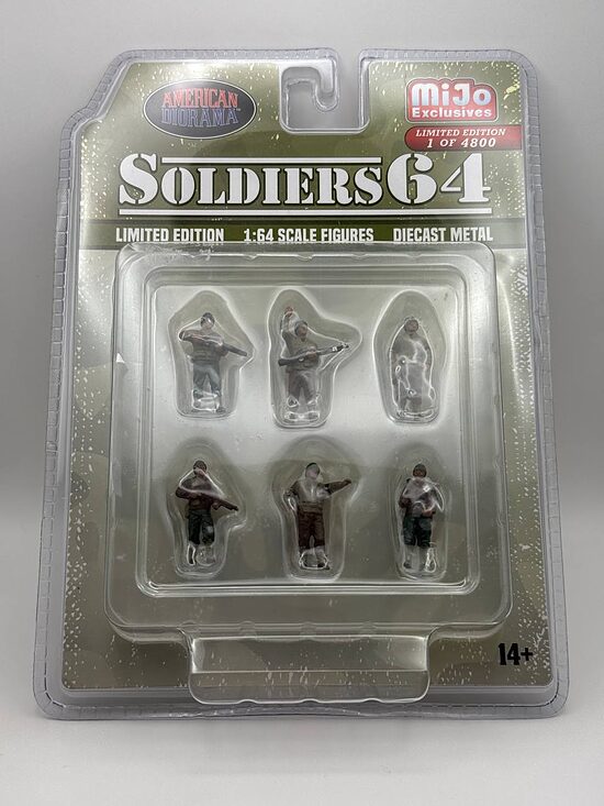1/64 Figures Soldiers 64