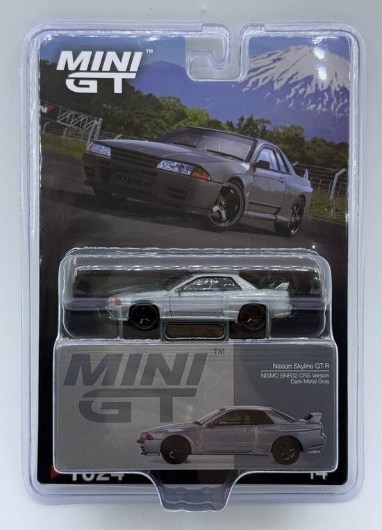 Nissan Skyline GT-R Nismo R32 Chase , Blister , Dark Metal Gray