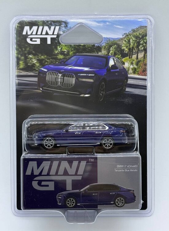 BMW i7 xDrive60 , Blister , Blue