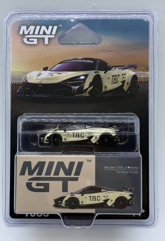 McLaren 720S LB Works , Blister , Yellow