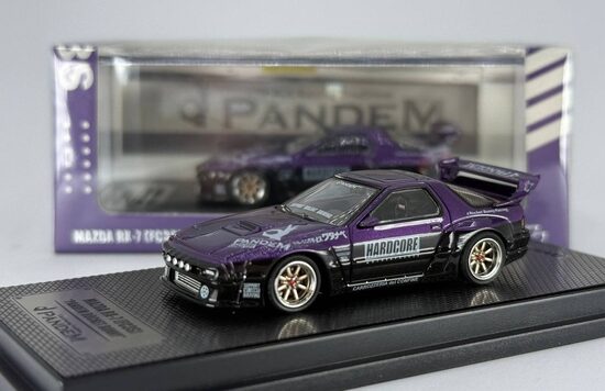 Mazda RX-7 ( FC3S ) Pandem Rocket Bunny , Black / Purple
