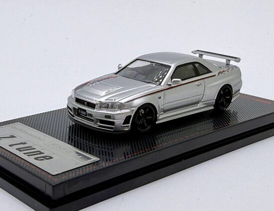 Nissan Skyline R34 Nismo GT-R Z-tune , Silver