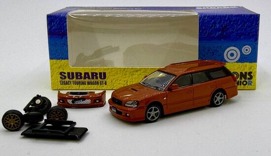 1/64 BM Creations Subaru Legacy Wagon Orange