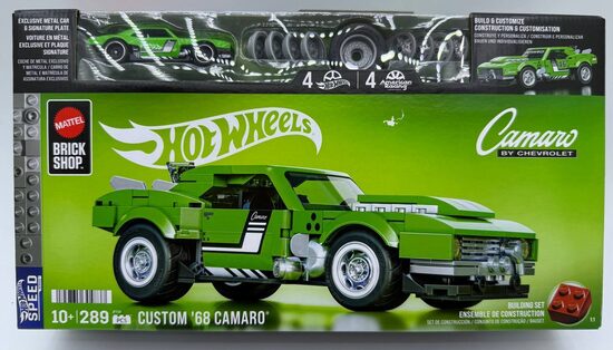 Mattel Brick Custom Camaro 1968 ( 289 PCS )