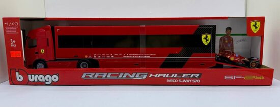 1/43 Burago Iveco S-Way Formula 1 Ferrari