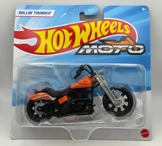 Hot Wheels Moto Orange