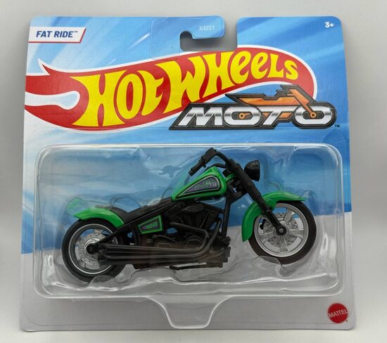 Hot Wheels Moto Green