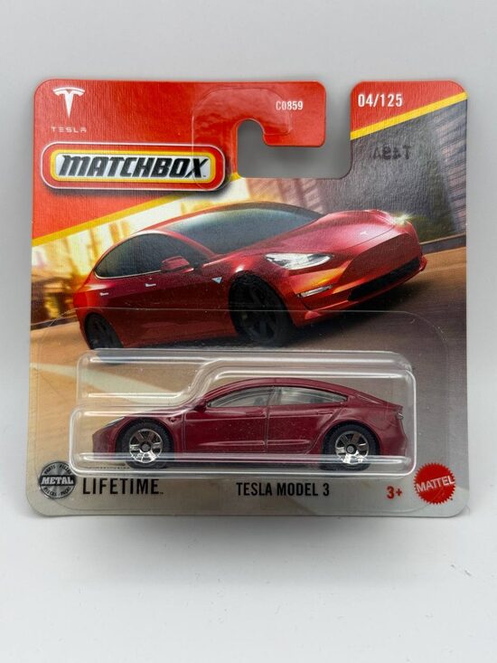 Tesla Model 3 , Red