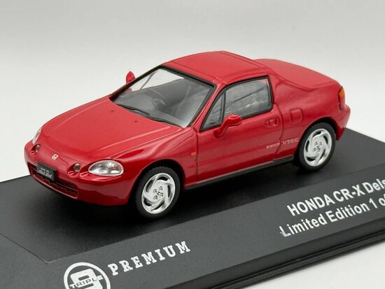 1/43 Triple 9 Honda CR-X Delsol 1992 Red