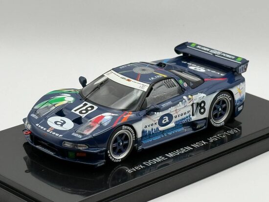 1/43 EBBRO Honda NSX 1997 Avex Dark Blue 