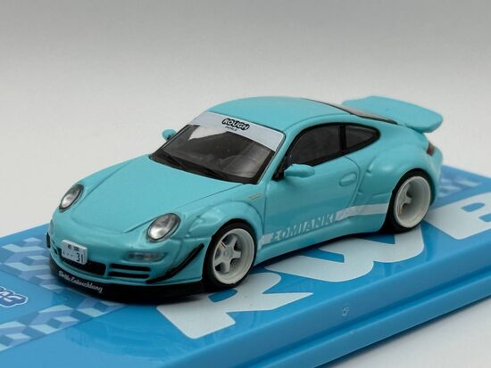 Porsche 997 RWB Light Blue
