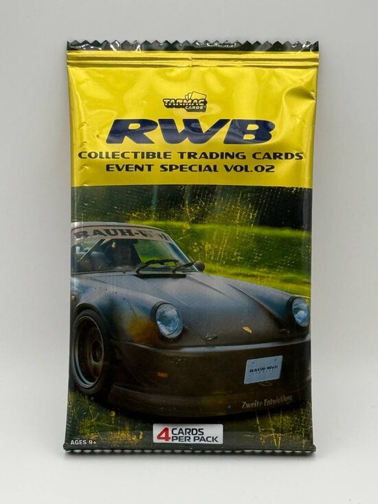 Tarmac RWB Trading Cards (1 pack 4 cards)