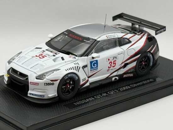 1/43 Ebbro Nissan GT-R R35 GT1 2009