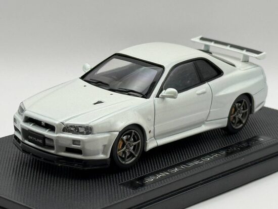 1/43 Ebbro Nissan Skyline R34 White