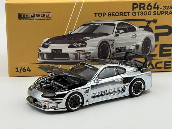 1/64 Toyota Supra Top Secret GT300 
