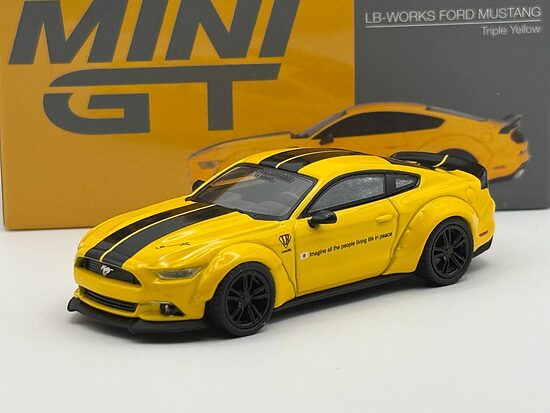 Ford Mustang LB-WORKS Yellow