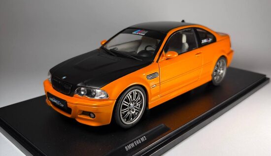 1/18 Solido BMW M3 E46 , Orange