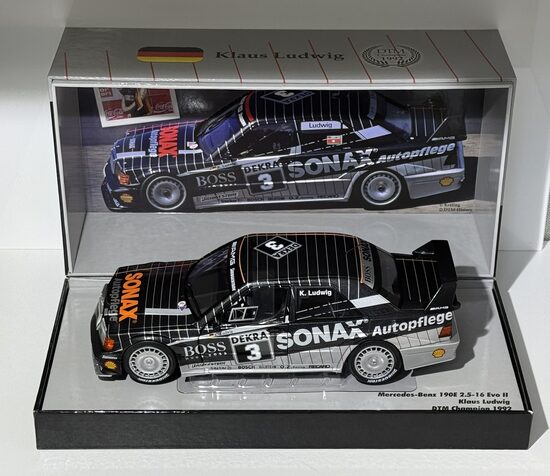 1/18 Werk83 Mercedes Benz 190E 2.5 16V EVO2 , Team AMG Motorenbau GMBH , DTM 1992