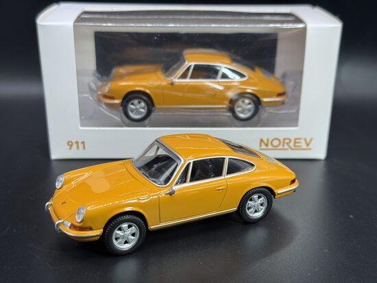 1/43 Norev Porsche 911 Coupe , yellow