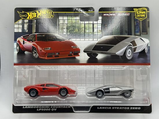 Lamborghini Countach LP 5000 QV / Lancia Strato Zero
