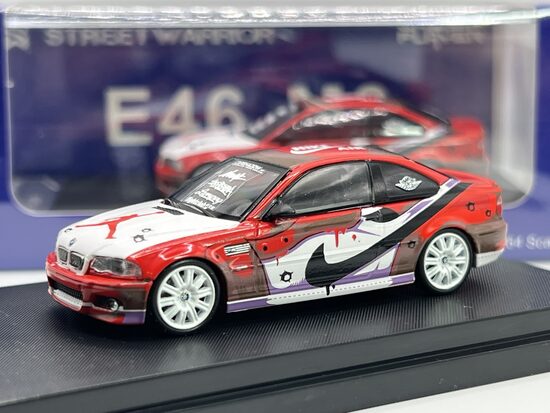 1/64 BMW E46 "Nike" , red/white