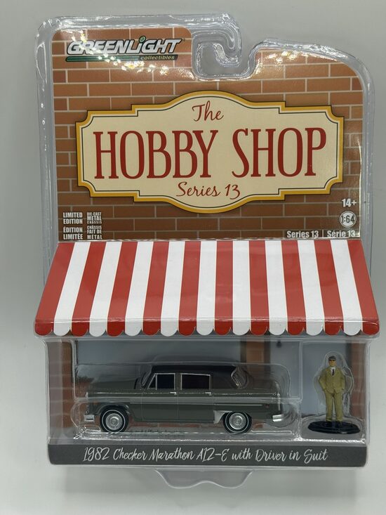 1982 Checker Marathon A12 with Driver Figure