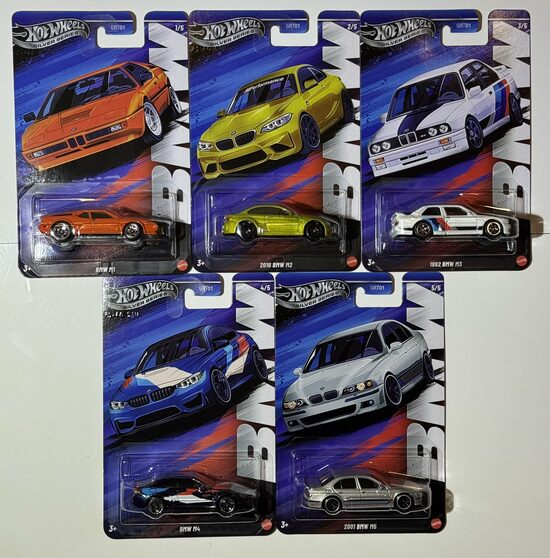 Hot Wheels BMW M set