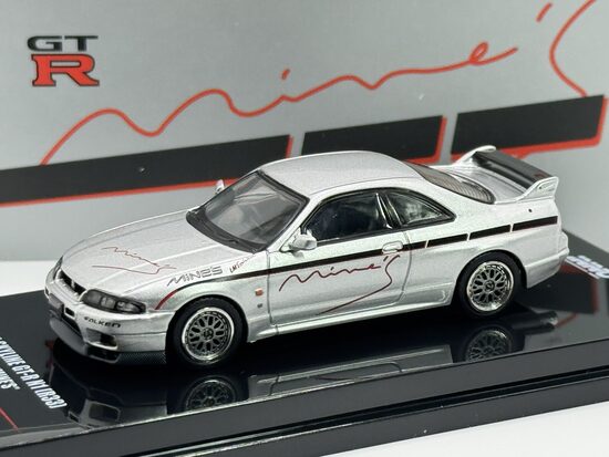 Nissan Skyline GT-R ( R33 ) Tuned By Mine,s , silver