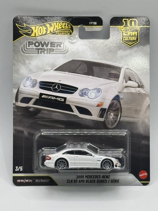 2008 Mercedes-Benz CLK 63 AMG Black Series / white
