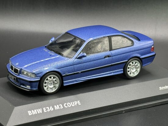 1/43 Solido BMW E36 M3 Coupe 1999 , blue