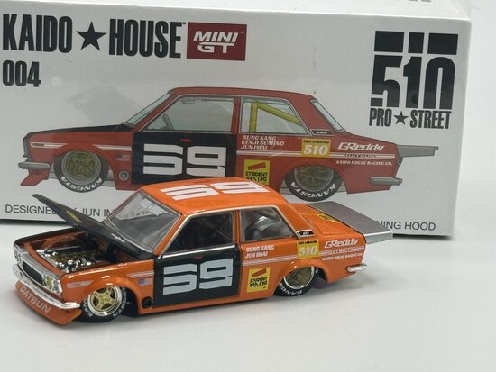 Kaido House Datsun 510 Pro Street , orange/black