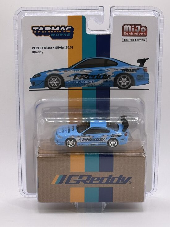 Vertex Nissan Silvia ( S15 ) "Greddy" , blue