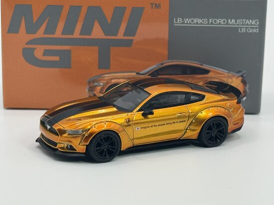 Ford Mustang LB-Works , gold