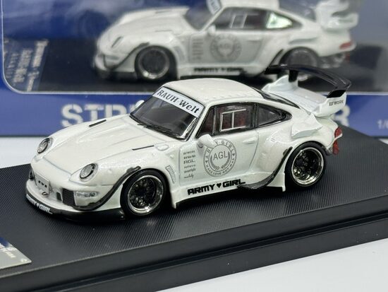 1/64 Porsche RWB 993 , white