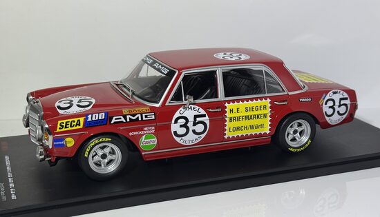 1/18 Werk83 Mercedes-Benz 300 Sel 6.3 AMG #35, red