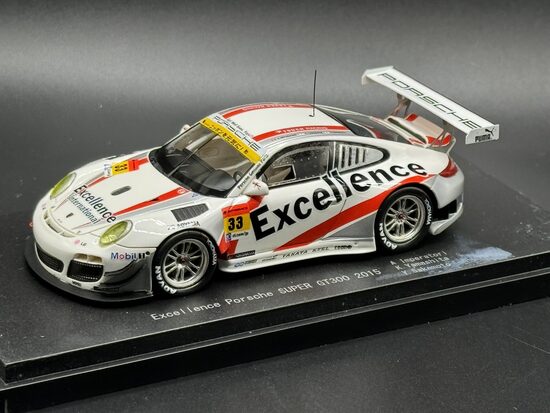 1/43 Ebbro Porsche RSR Super GT300 2015 , Excellence #33