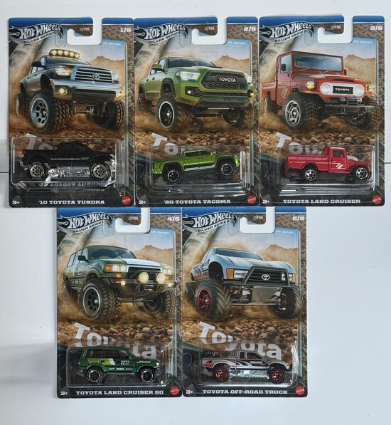 Hot Wheels "Toyota Truck" set