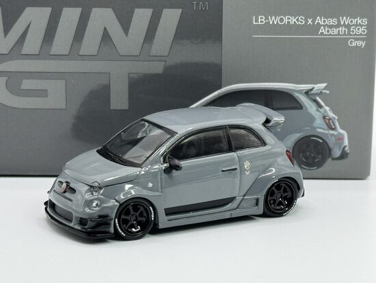 Fiat LB-Works x AbasWorks Abarth 595 , grey