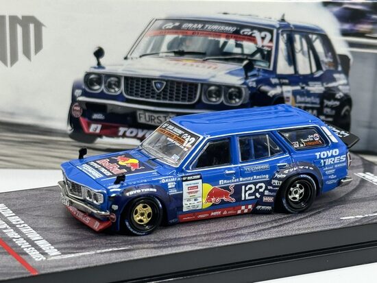 Mazda RX3 "Mad Mike" station wagon , blue