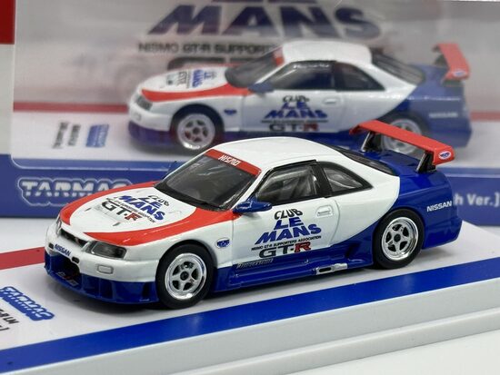 Nissan Nismo GT-R LM Test Car , white/blue/red