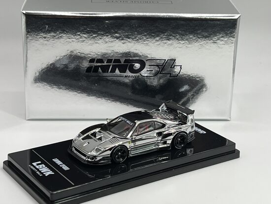 LBWK Ferrari F40 Chrome Silver