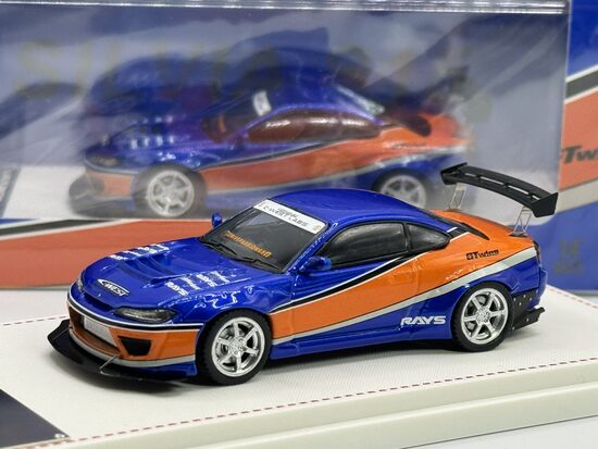 Nissan Silvia S15 , blue/orange