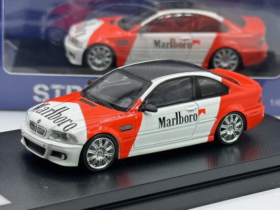 BMW E46 Marlboro , red/white