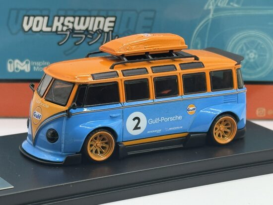 1/64 Volkswagen T1 "Gulf" , blue/orange