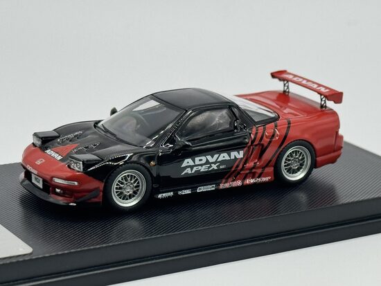 1/64 Honda NSX NA1 "Advan" , black/red